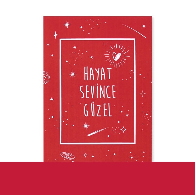 Hayat Sevince Güzel Motto Kart