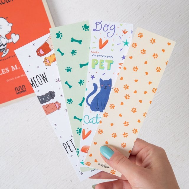 Patili Dostlar Kitap Ayracı | Tekyerde