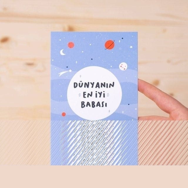 Dünyanın En İyi Babası Motto Kartı | Tekyerde Dünyanın En İyi Babası Motto Kartı | Tekyerde