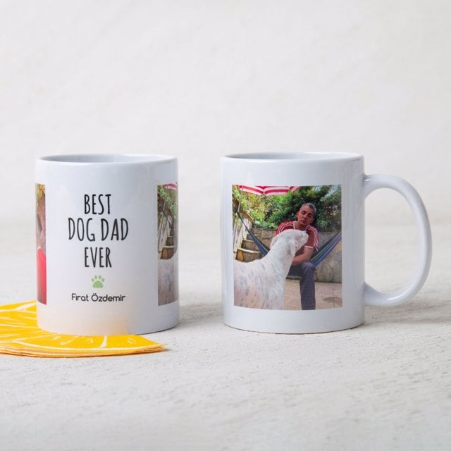 Kişiselleştirilebilir Köpek Sahibi Kupa | Tekyerde