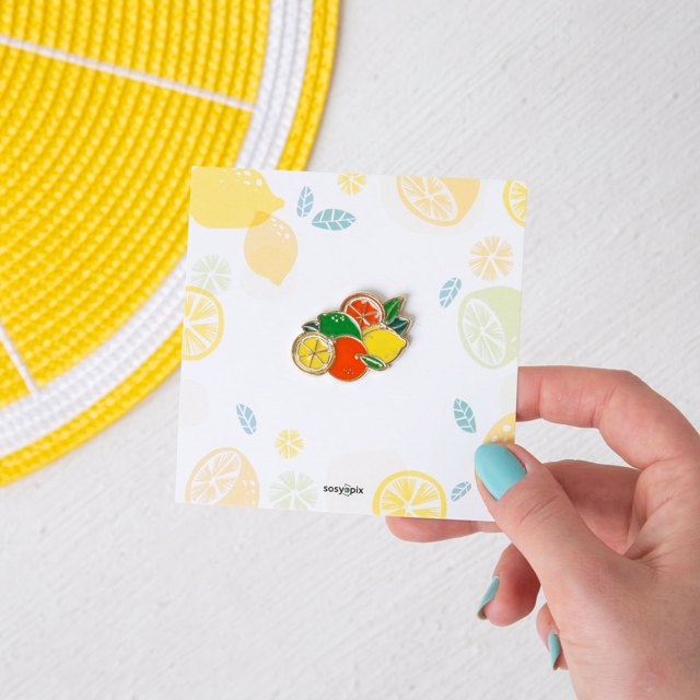 Renkli Meyve Rozet | Tekyerde