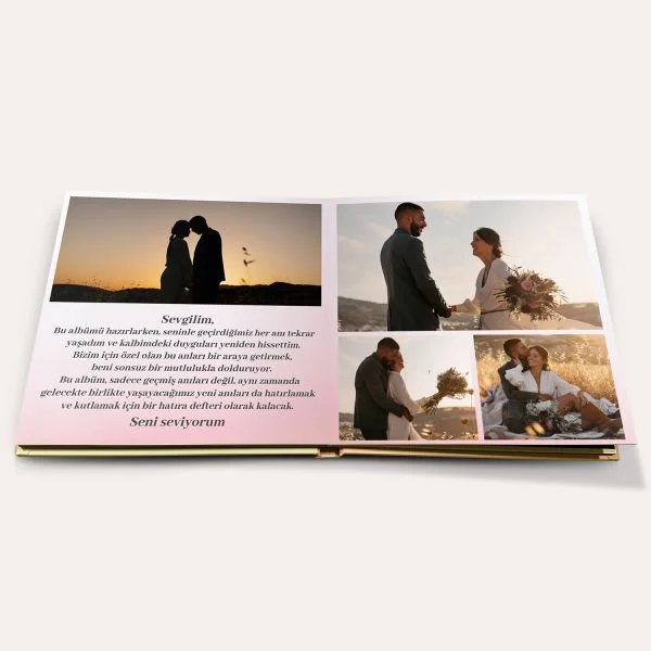 ''Bizim Hikâyemiz'' Tasarımlı Panoramik Albüm 1