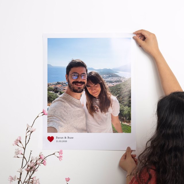 Kişiselleştirilebilir 40x50 Poster | Tekyerde