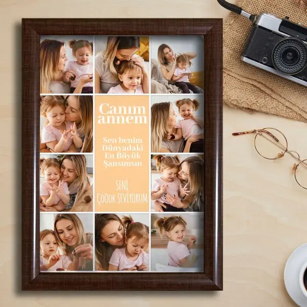 '' Canım Annem '' Tasarımlı Fotoğraf Baskı - 75x100 çerçeve istemiyorum '' Canım Annem '' Tasarımlı Fotoğraf Baskı - 75x100 çerçeve istemiyorum