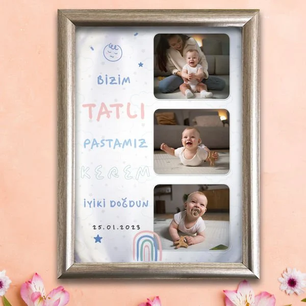 '' Tatlı Pastamız '' Tasarımlı Fotoğraf Baskı