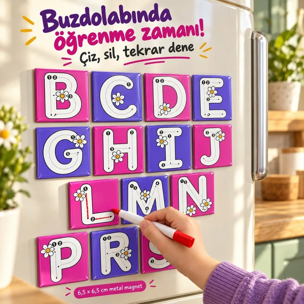 Eğitici Magnetler 24 adet Eğitici Magnetler 24 adet
