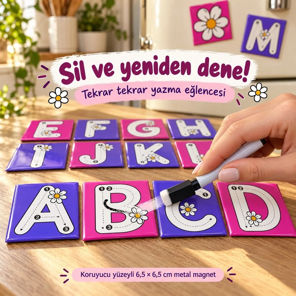 Eğitici Magnetler 24 adet Eğitici Magnetler 24 adet