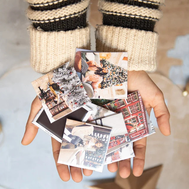 Kare Magnet - 3 Adet, Kişiye Özel Fotoğraflı Magnet|Tekyerde