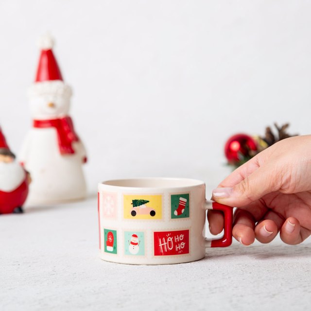 Pul Tasarımlı Yeni Yıl Kupası | Tekyerde