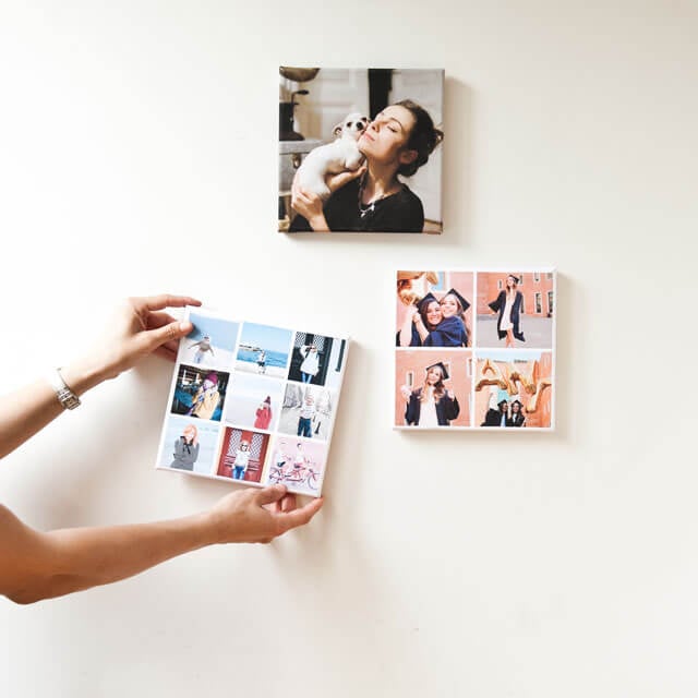 20x20 Kanvas Tablo, Kişiye Özel Kanvas Tablo Baskı |Tekyerde