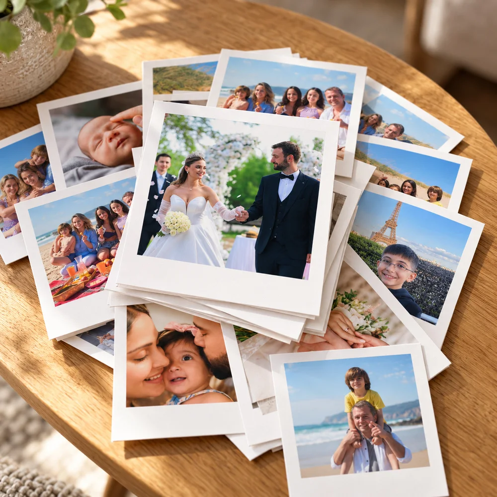 Pola Fotoğraf Baskı 9x11 cm 12 adet Pola Fotoğraf Baskı 9x11 cm 12 adet