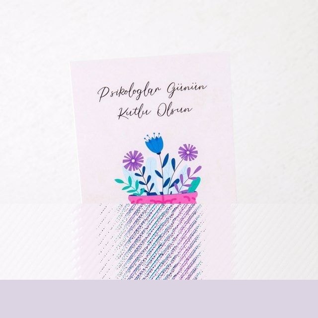 Psikolog Motto Kartı | Tekyerde