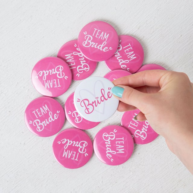 Team Bride Buton Rozet | Tekyerde