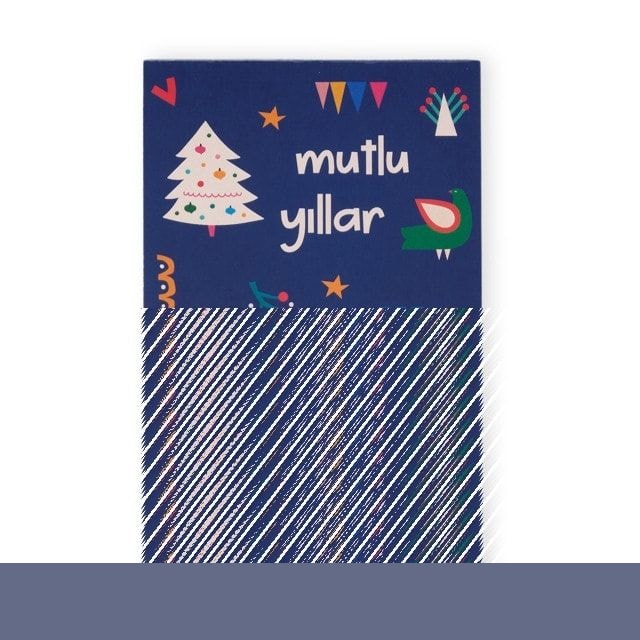 Mutlu Yıllar Motto Kartı, Yılbaşı Hediye |Tekyerde Mutlu Yıllar Motto Kartı, Yılbaşı Hediye |Tekyerde