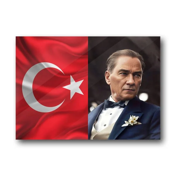 ''Atatürk ve Bayrak'' Tablo 1
