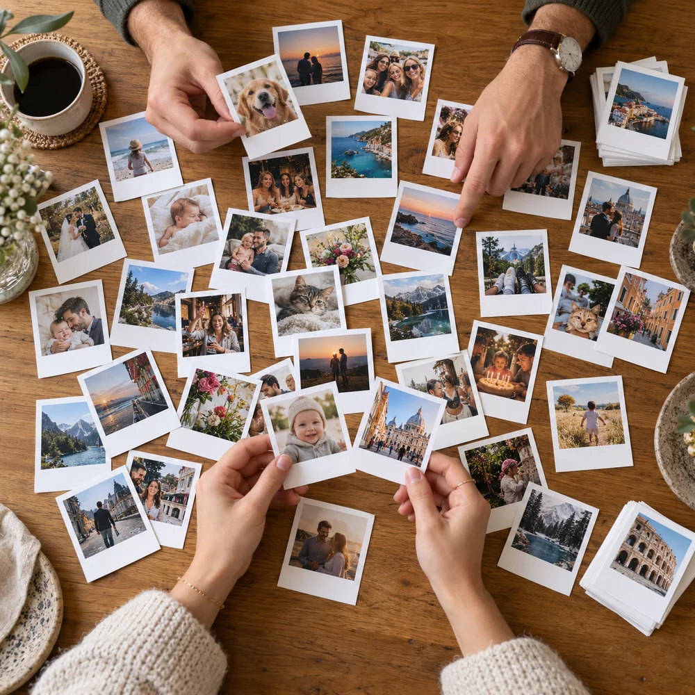 Küçük Pola Fotoğraf Baskısı 36 adet Küçük Pola Fotoğraf Baskısı 36 adet