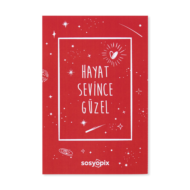 Hayat Sevince Güzel Motto Kart