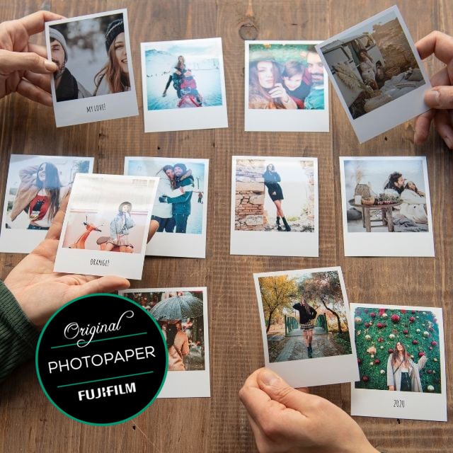 Pola Fotoğraf Baskı - 35 Adet, 9x11 cm Parlak Baskı|Tekyerde