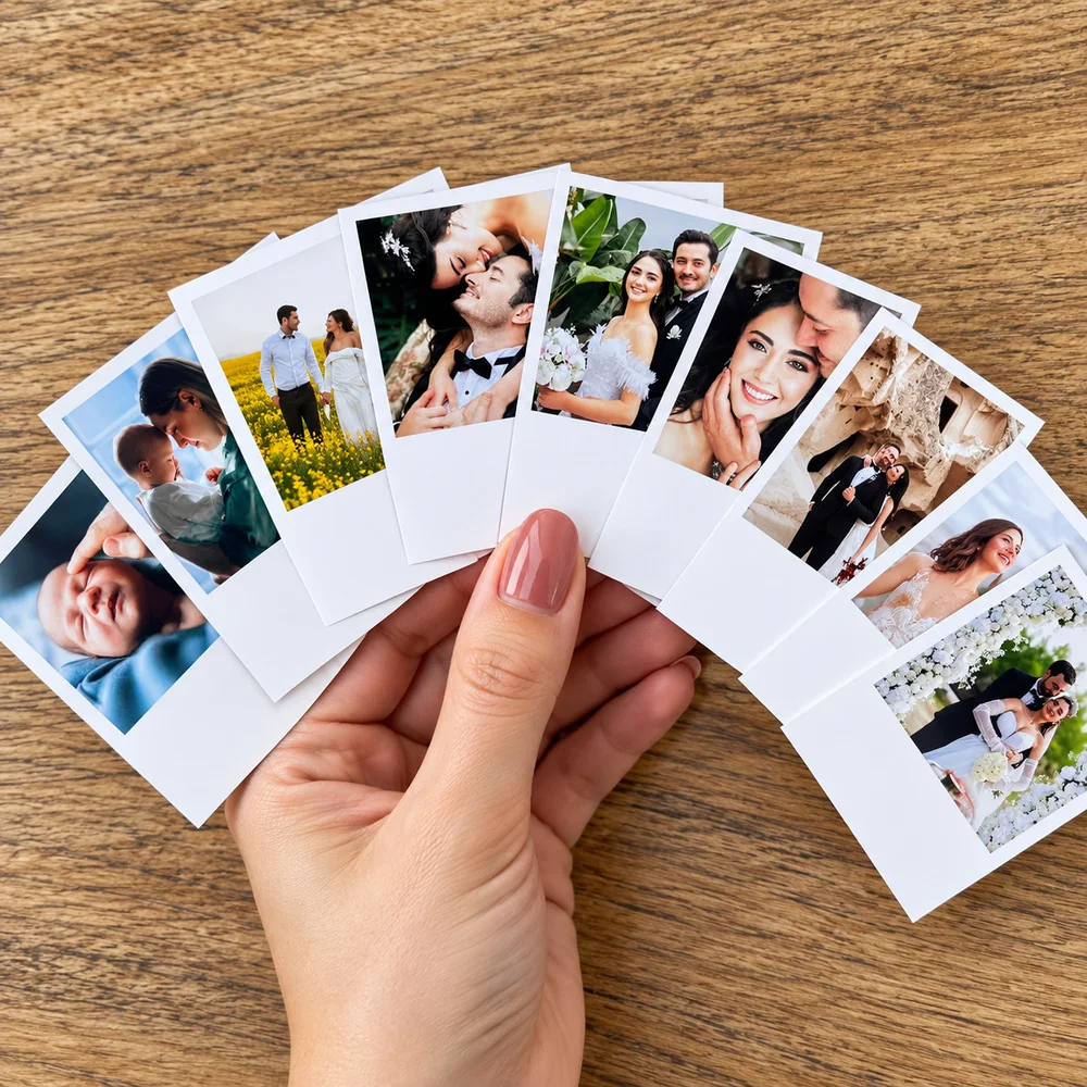 Küçük Pola Fotoğraf Baskı 63 adet Küçük Pola Fotoğraf Baskı 63 adet