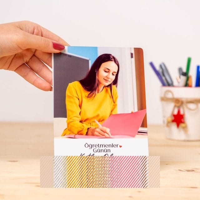 Öğretmenler Günü Hediyesi 13x18 Metal Fotoğraf Baskı