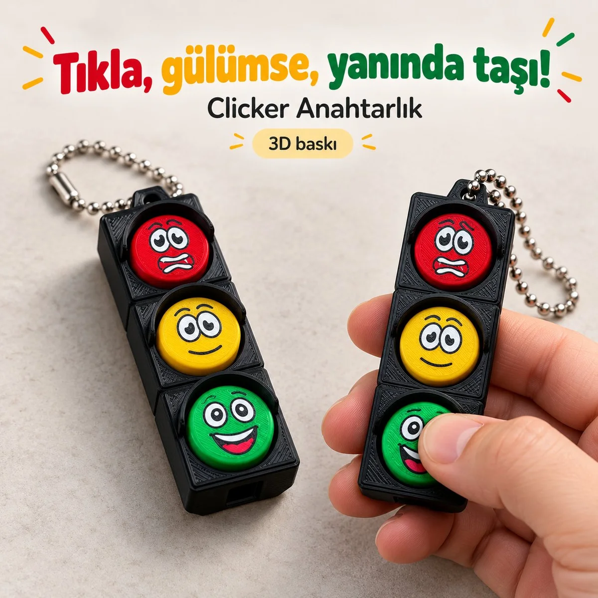 Sevimli Trafik Lambası Clicker
