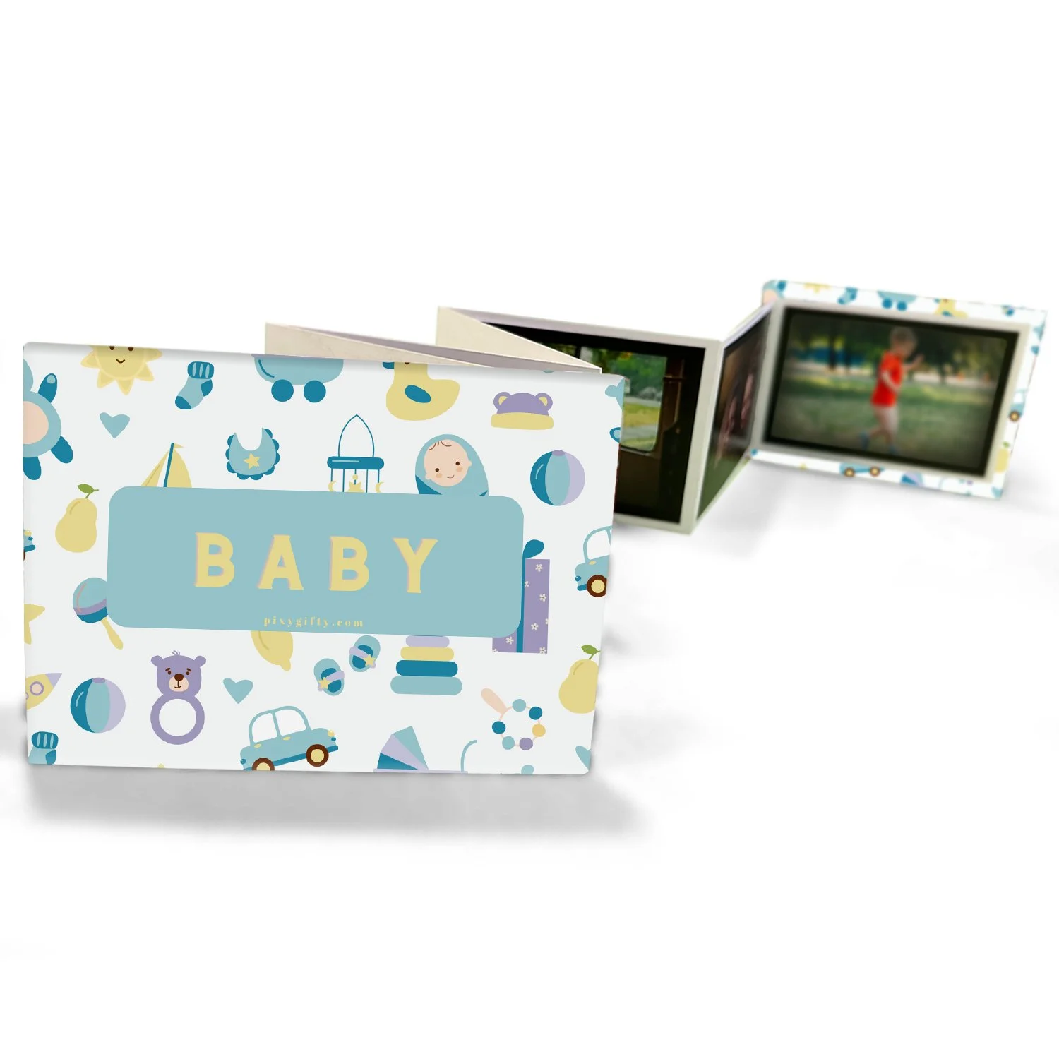 Akordeon Albüm ( 8 Fotoğraflı ) - Baby Mavi Tasarım