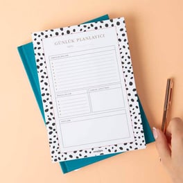 Haftalık Planlayıcı Defter, Planlayıcı Bloknot| Tekyerde
