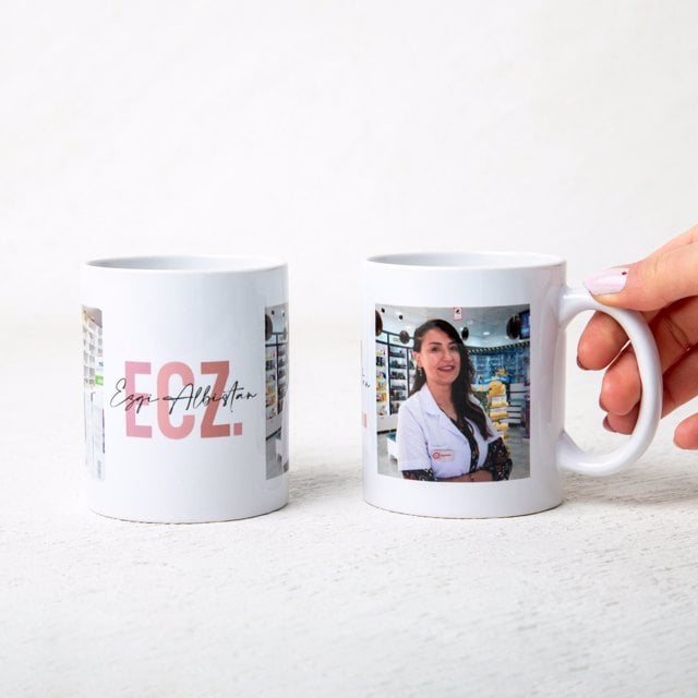 Eczacı Yazılı Fotoğraflı Kupa | Tekyerde