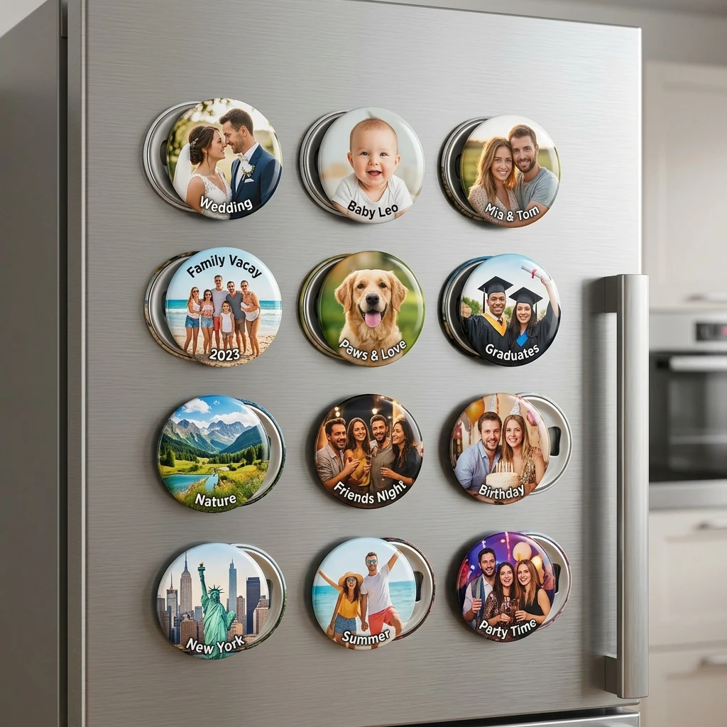 Şişe Açacaklı Foto Magnet · 12'li Şişe Açacaklı Foto Magnet · 12'li