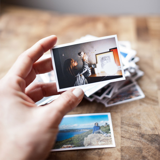 Mini Klasik Kart - 105 Adet, Kişiye Özel Foto Baskı|Tekyerde