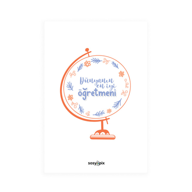 Öğretmenler Günü Motto Kartı 👩‍🏫 | Tekyerde