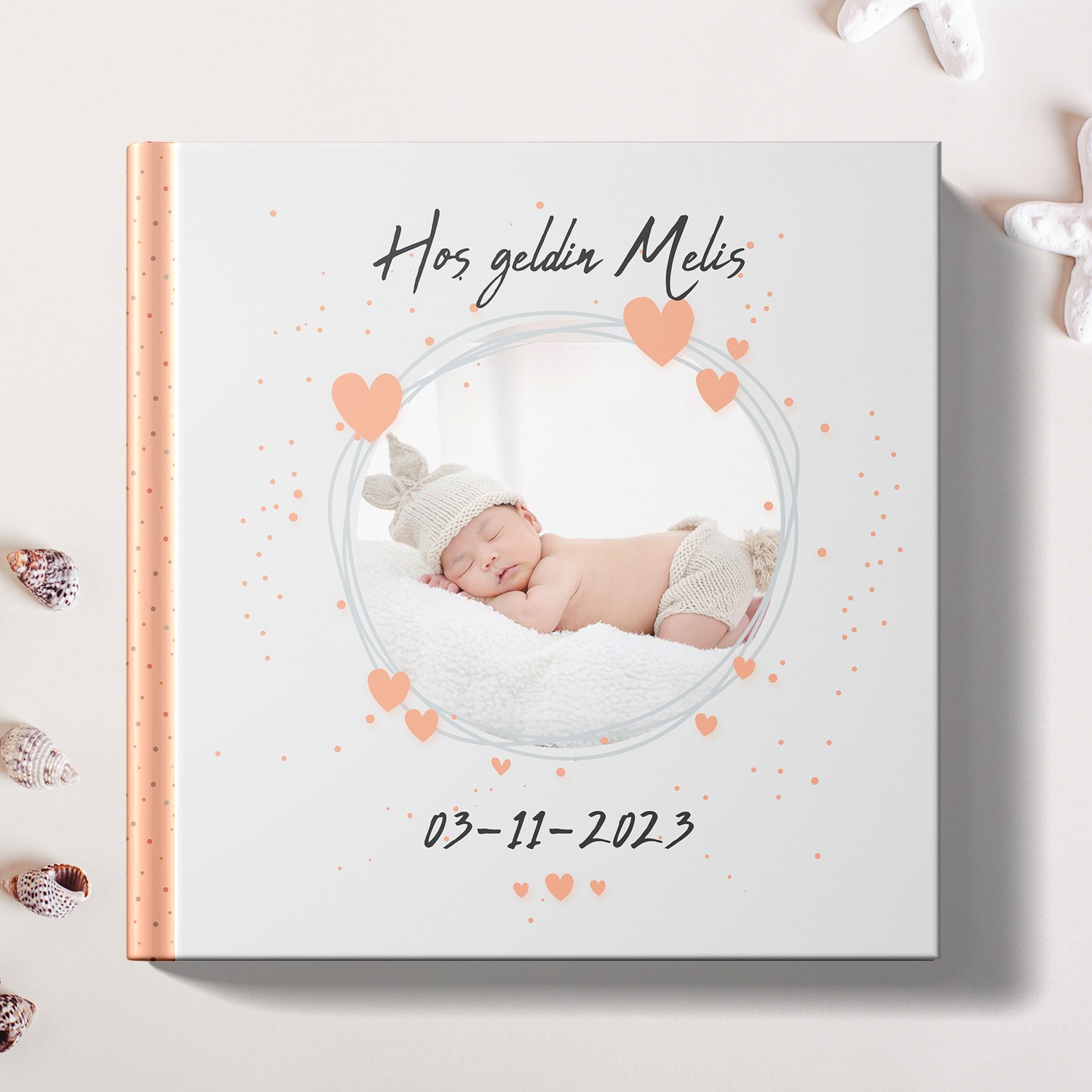 ''Hoşgeldin Bebek'' Tasarımlı Panoramik Albüm