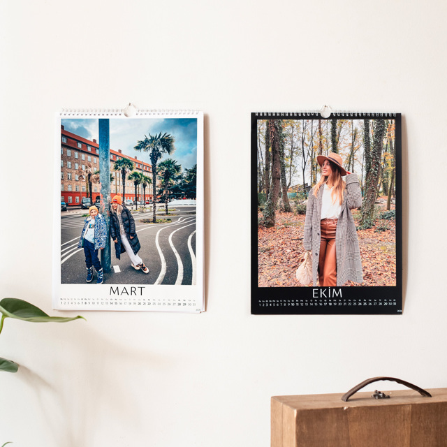 Büyük Duvar Takvimi, 2026 Duvar Takvimi | Tekyerde