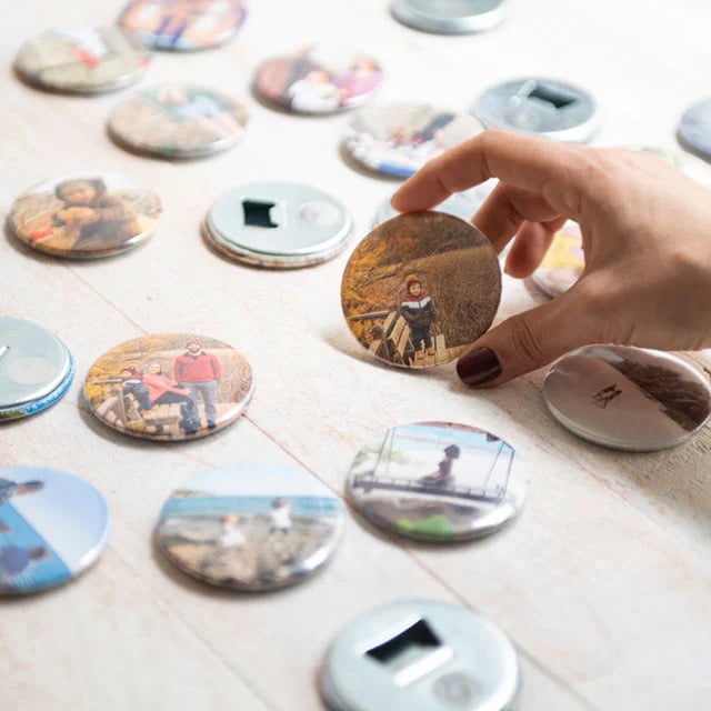 Açacak Magnet - 3 Adet, Yuvarlak Metal Magnetler | Tekyerde