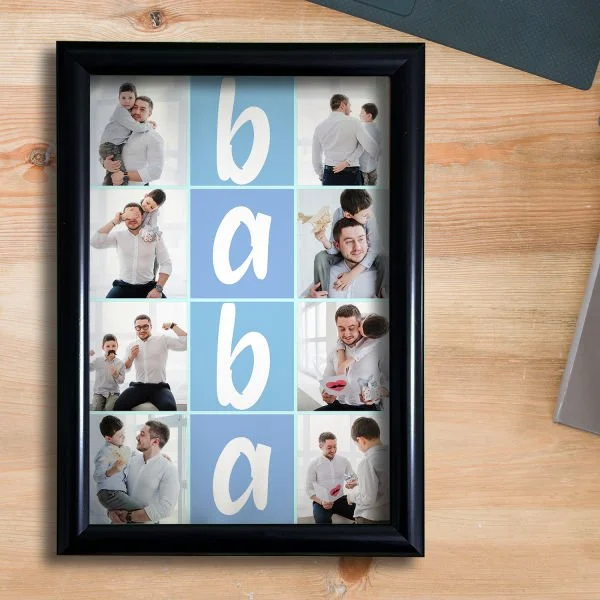 '' Babamla Anılar '' Tasarımlı Fotoğraf Baskı